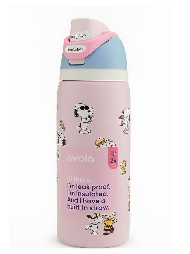 Owala x Snoopy 32oz Freesip Bottle