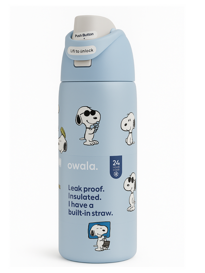 Owala x Snoopy 32oz Freesip Bottle